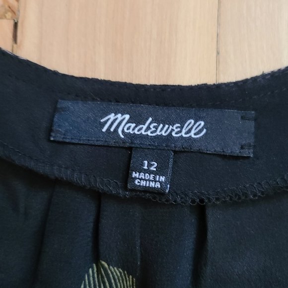 Madewell Belle Silk Top - Picture 9 of 10